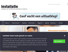 Tablet Screenshot of installatietotaal.nl